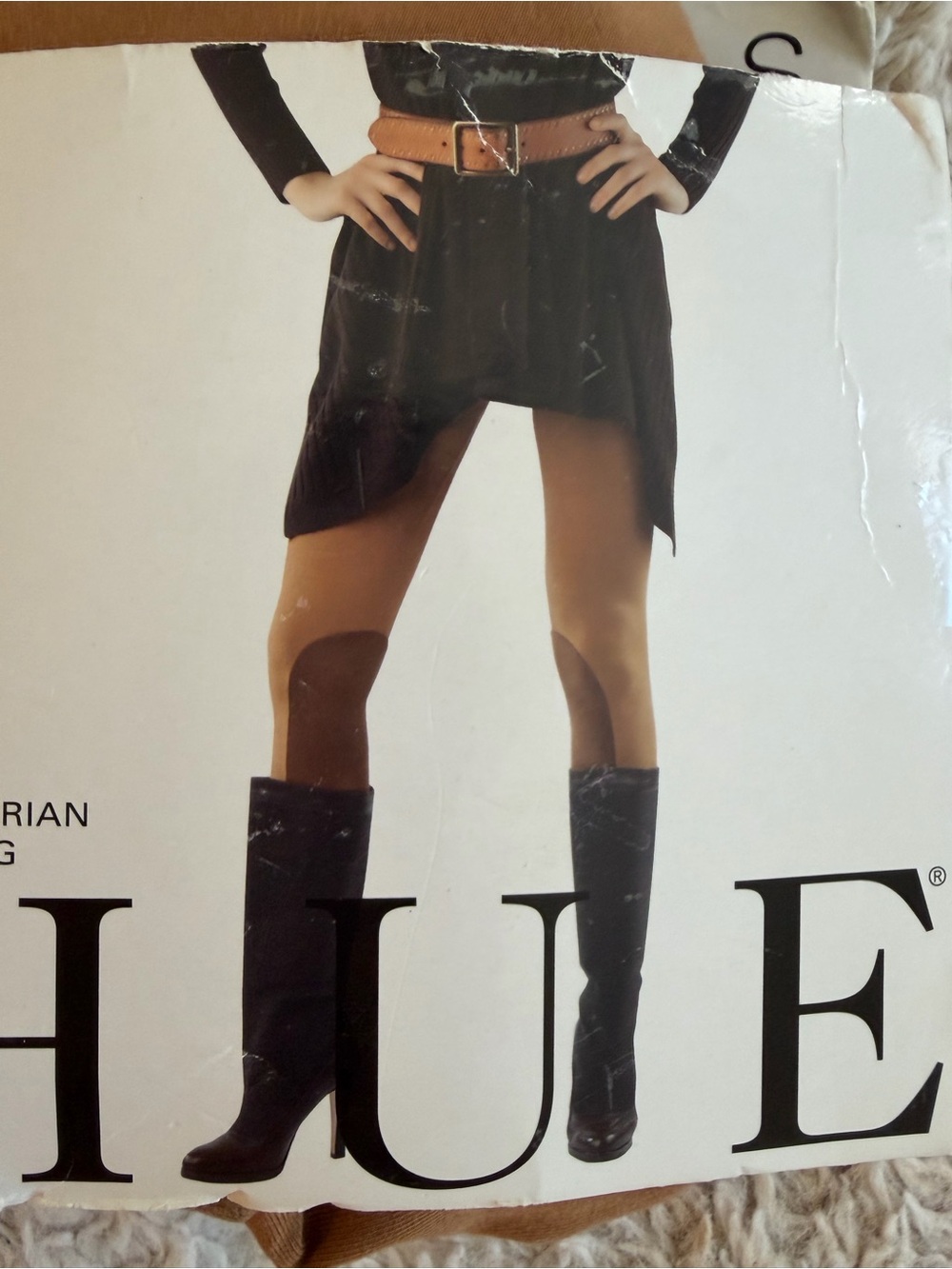 HUE Chestnut Equestrian Style New Leggings
